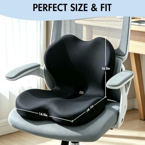 Ergonomic memory foam car seat coccyx cushion — photo 5