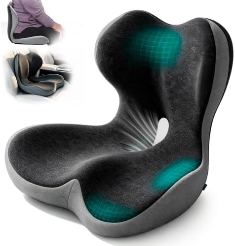 Memory foam cushion for long driving