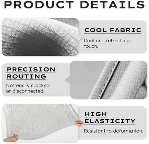 Thin gray gel driving cushion — photo 4