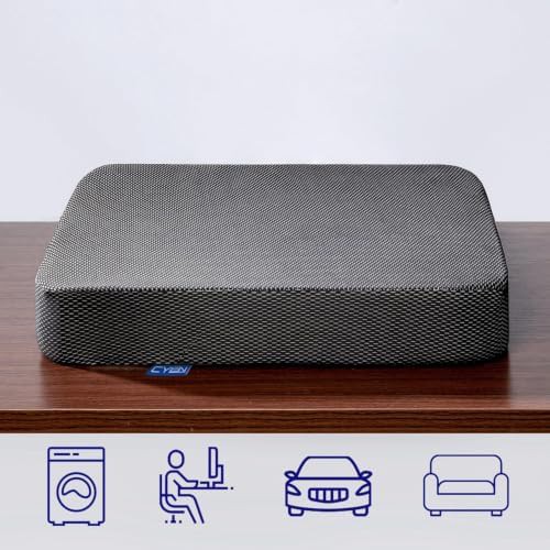 Gel infused thick wheelchair seat cushion — photo 4