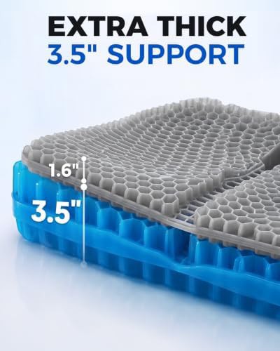 Thick honeycomb gel cushion for chairs — photo 3
