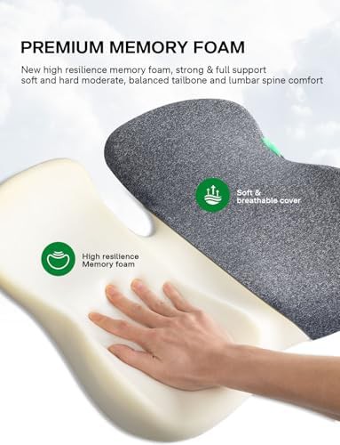 Ergonomic seat cushion for office chairs — photo 5