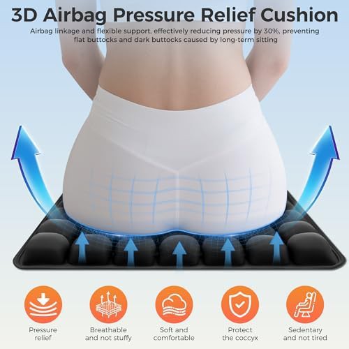 Adjustable air cushion for airplane travel — photo 3