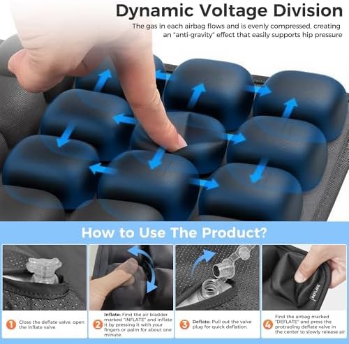 Adjustable air cushion for airplane travel — photo 5
