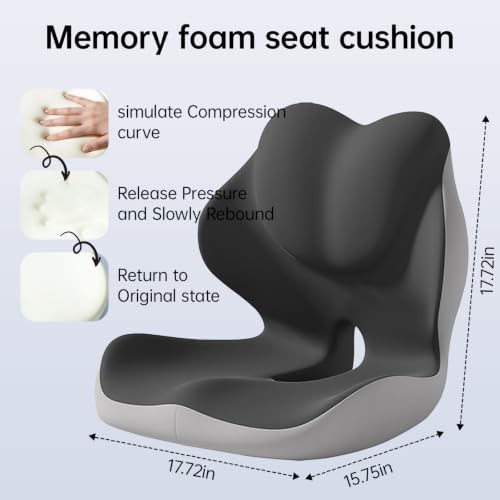 L-shaped cushion with lumbar support and cutout — photo 3